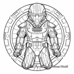 Star Wars Symmetrical Coloring Pages 4