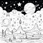 Stars and Constellations Coloring Pages 3