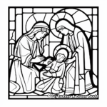 Stations of the Cross Coloring Pages for Lent 2
