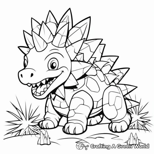 Dinosaur Coloring Pages For Toddlers - Free &amp; Printable!