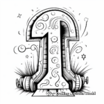Stenciled Style Alphabet Coloring Pages 3