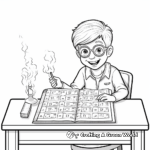 Stimulating Periodic Table Coloring Pages 1