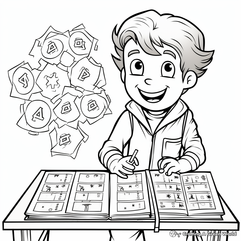 Stimulating Periodic Table Coloring Pages 3
