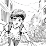Street-Smart: Stranger Danger Coloring Pages 3