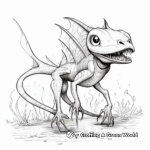 Stunning Detailed Dimorphodon Coloring Pages 2