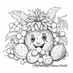 Stunning 'Joy' Fruit of the Spirit Coloring Pages for Creatives 3