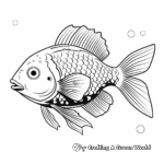 Stunning Spotted Sunfish Printable Coloring Pages 2