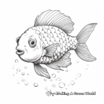 Stunning Spotted Sunfish Printable Coloring Pages 3