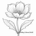 Stunning Tulip Flower Coloring Pages for Hobbyists 2