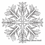 Stunning Winter Solstice Mandala Coloring Pages 3