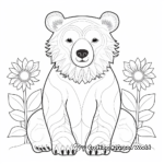Sun Bear Coloring Pages for Animal Lovers 1