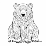Sun Bear Coloring Pages for Animal Lovers 3
