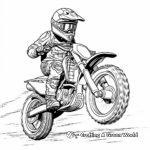 Supermoto Dirt Bike Coloring Pages For Street-Legal Fans 2