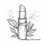 Sustainable Vegan Lipstick Coloring Pages 3