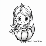 Sweet and Spicy Thai Pepper Coloring Pages 1