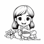 Sweet and Spicy Thai Pepper Coloring Pages 3