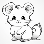 Sweet Baby Chinchilla Coloring Pages 2