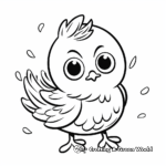 Sweet Dove Coloring Pages for Peaceful Moments 4
