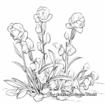 Sweet Peas Coloring Pages for Kids 2