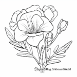 Sweet-Smelling Freesia Flower Coloring pages 4