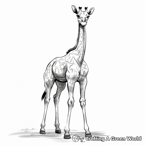 Giraffe Coloring Pages - Free & Printable!