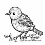 The Melancholic Hungarian Blue Bird Coloring Pages 2