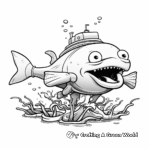 The Shocking World of Electric Eels: Interactive Coloring Pages 2