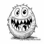 Theropod Egg Coloring Pages for Creatives 1