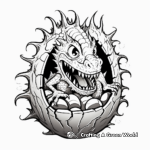 Theropod Egg Coloring Pages for Creatives 3