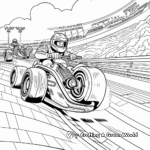 Thrilling Motor Sports Racing Coloring Pages 3