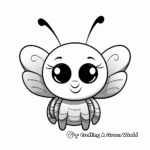 Tiny and Adorable Baby Butterfly Coloring Pages for Preschoolers 2