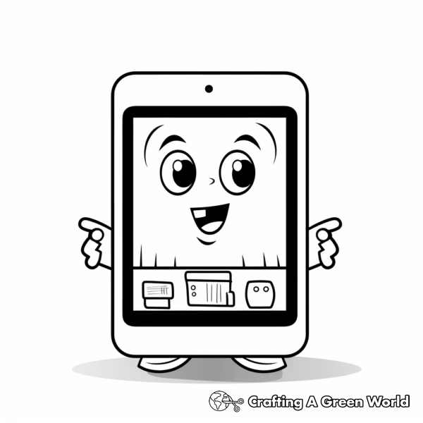 Phone Coloring Pages - Free & Printable!