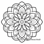 Traditional Circular Mandala Coloring Pages 1