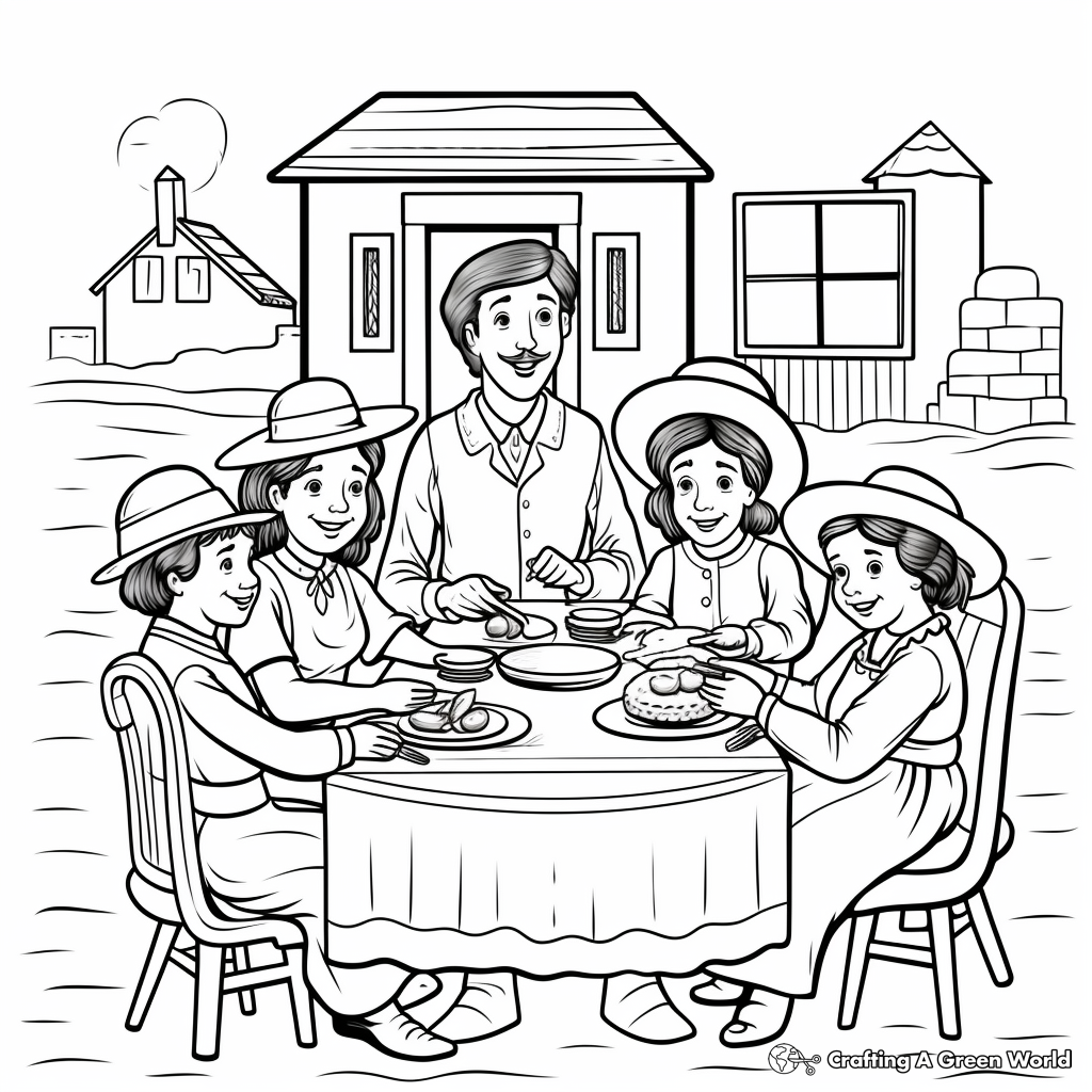 Traditional Passover April Coloring Pages 2