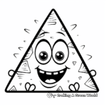 Triangle Patterns Coloring Pages for Toddlers 1