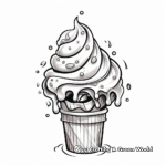 Twisted Soft Serve Ice Cream Coloring Pages 2