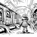 Underground Street Style Graffiti Coloring Pages 2