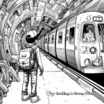 Underground Street Style Graffiti Coloring Pages 4