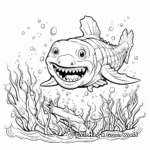 Underwater Fossil Discovery Coloring Pages 3