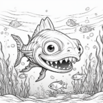 Underwater Fossil Discovery Coloring Pages 4