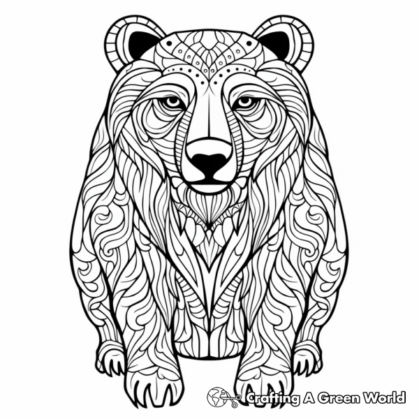 Bear Coloring Pages - Free & Printable!