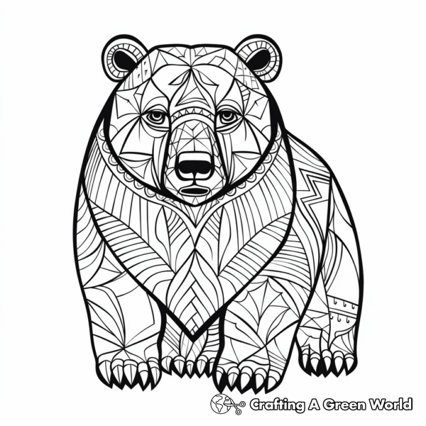 Bear Coloring Pages - Free & Printable!