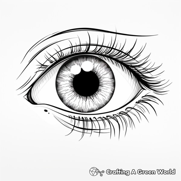 Eye Coloring Pages Free Printable Eye Coloring Pages Free Printable
