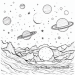Universe's Galaxy Coloring Pages for Adults 3