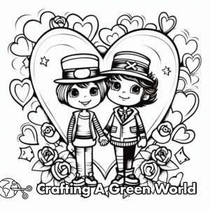 Love Coloring Pages - Free & Printable!