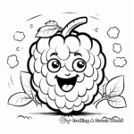 Vibrant Raspberry Coloring Pages 2