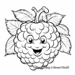 Vibrant Raspberry Coloring Pages 3