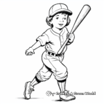 Vintage Baseball Cards Coloring Pages 3