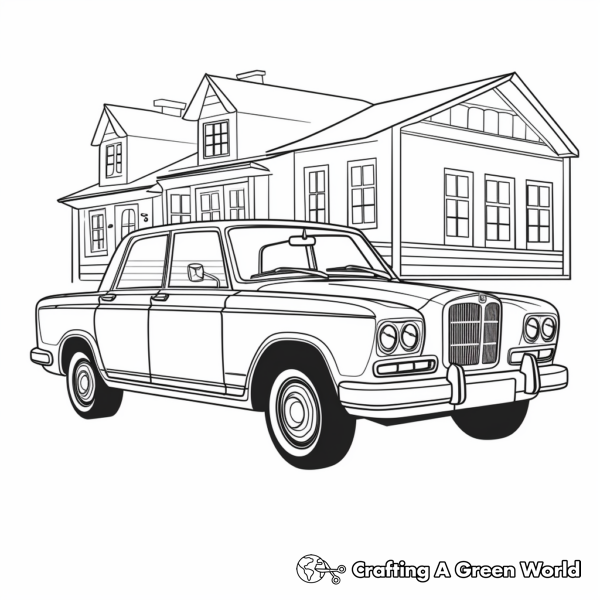 Car Coloring Pages - Free & Printable!