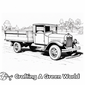 Truck Coloring Pages - Free & Printable!